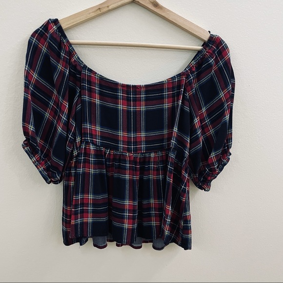 Francesas plaid top - Picture 2 of 5